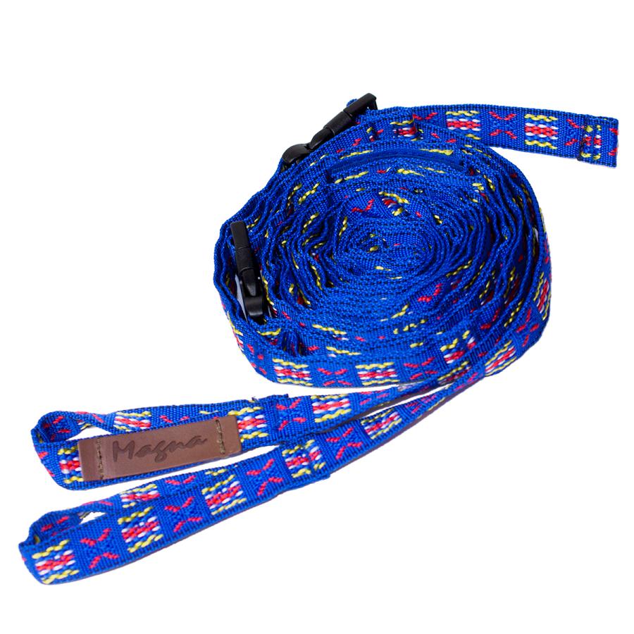 ハンギングチェーン カラビナ 10個付き デイジーチェーン キャンプ の小物整理に 250cmタイプ 青色 |  | 02