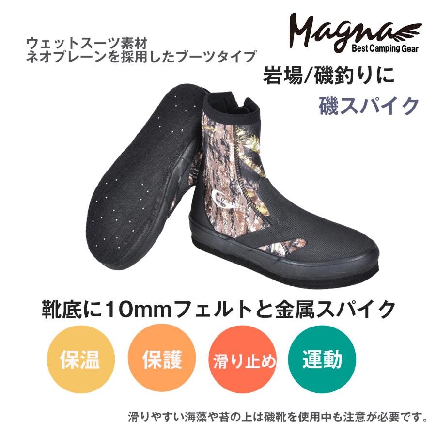 MAGNA(マグナ) ウェーディングシューズ フエルト底 フィッシング