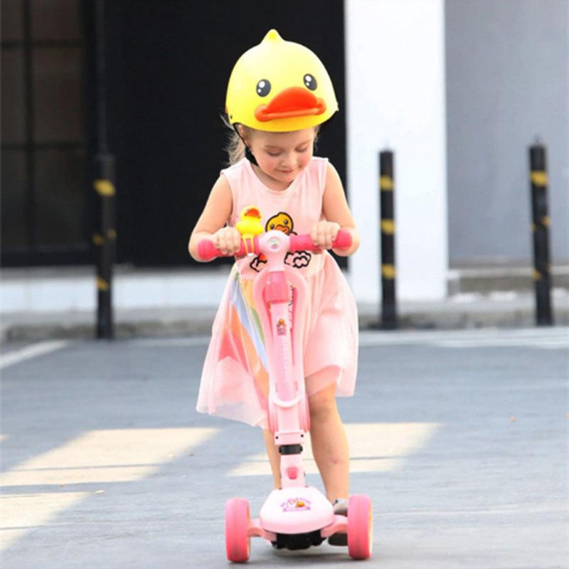 キッズ用アヒルヘルメット 幼児 自転車 安全 子供 サイクリング B.Duck |  | 04