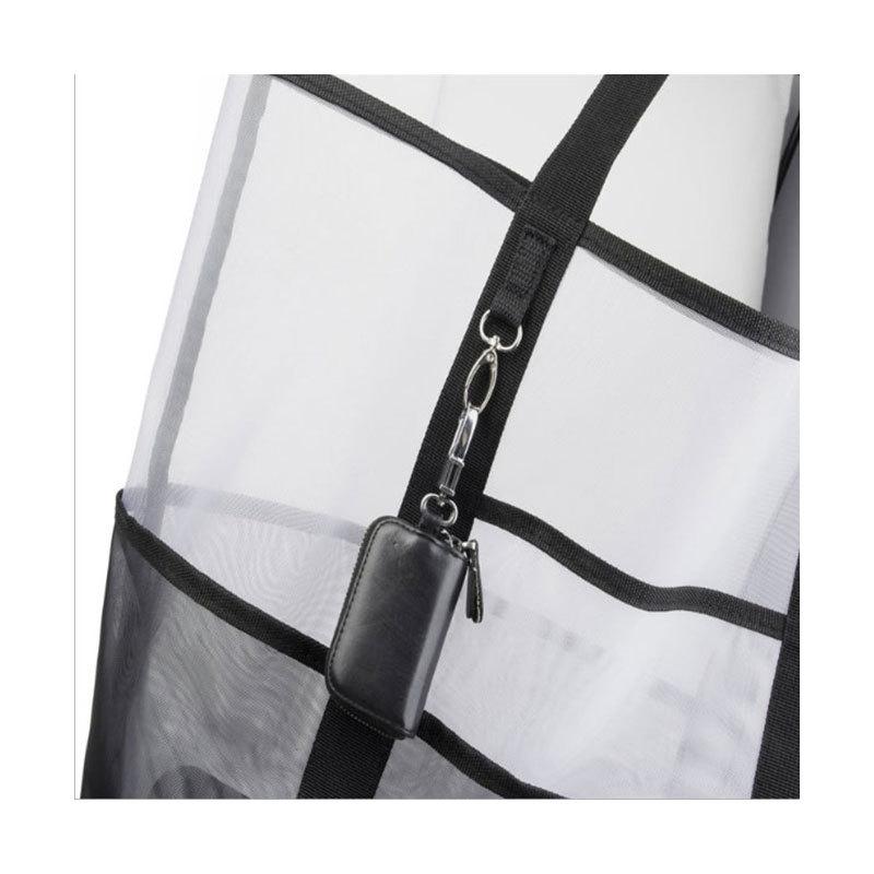 トート メッシュ プール たっぷり収納 レディース 大容量 アウトドア 軽量 ホワイト |  | 07