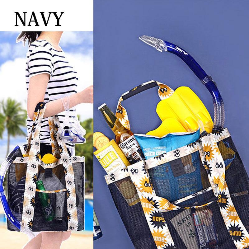 折ジワありの為大幅値下げ！トート メッシュ ビーチバッグ プール ビニールバッグ レディース アウトドア 軽量 |  | 01