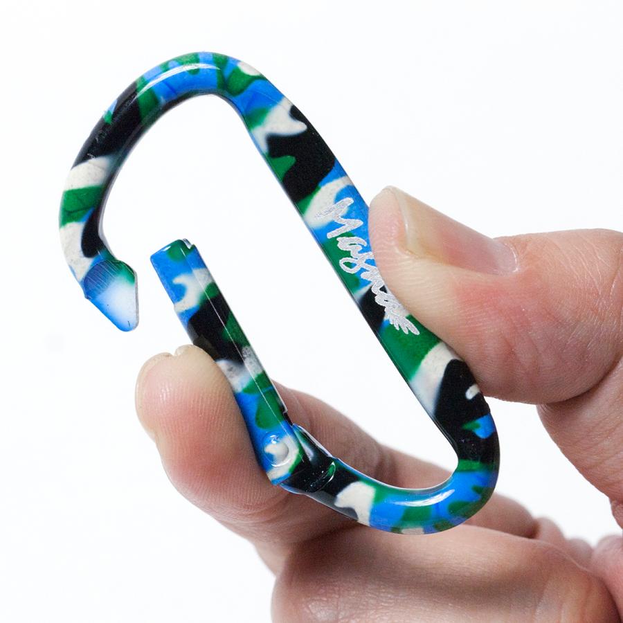 カラビナ おしゃれ 迷彩  ４バリエーション カラーセット 4種類セット |  | 02