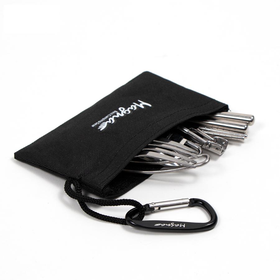 キャンプ 食器セット カトラリーセット アウトドア レジャー キャンプ食器 ステンレス で清潔 折りたたみ 収納ケース付き |  | 09