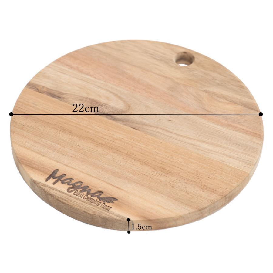 MAGNA(マグナ) ステンレス食器セット 天然木 まな板付き キャンプ バーベキュー アウトドア ファミリー |  | 08