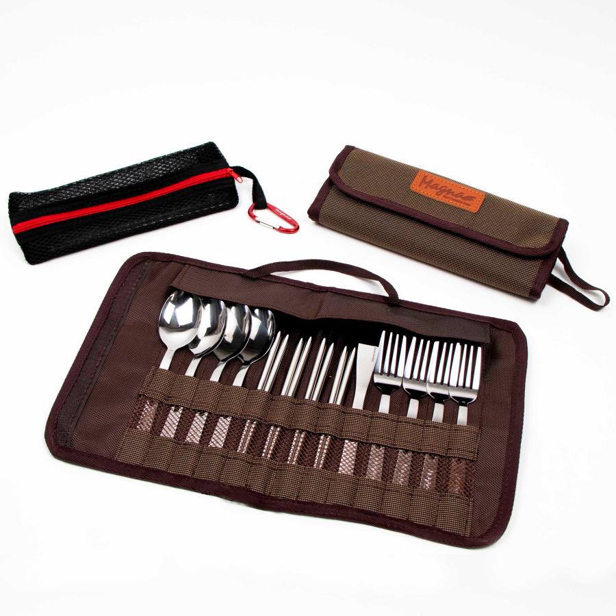 MAGNA(ダークブラウン）4人用カトラリーセット　ステンレス　食器セ ット | 