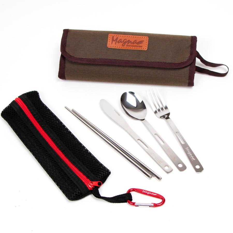 MAGNA(ダークブラウン）4人用カトラリーセット　ステンレス　食器セ ット |  | 04