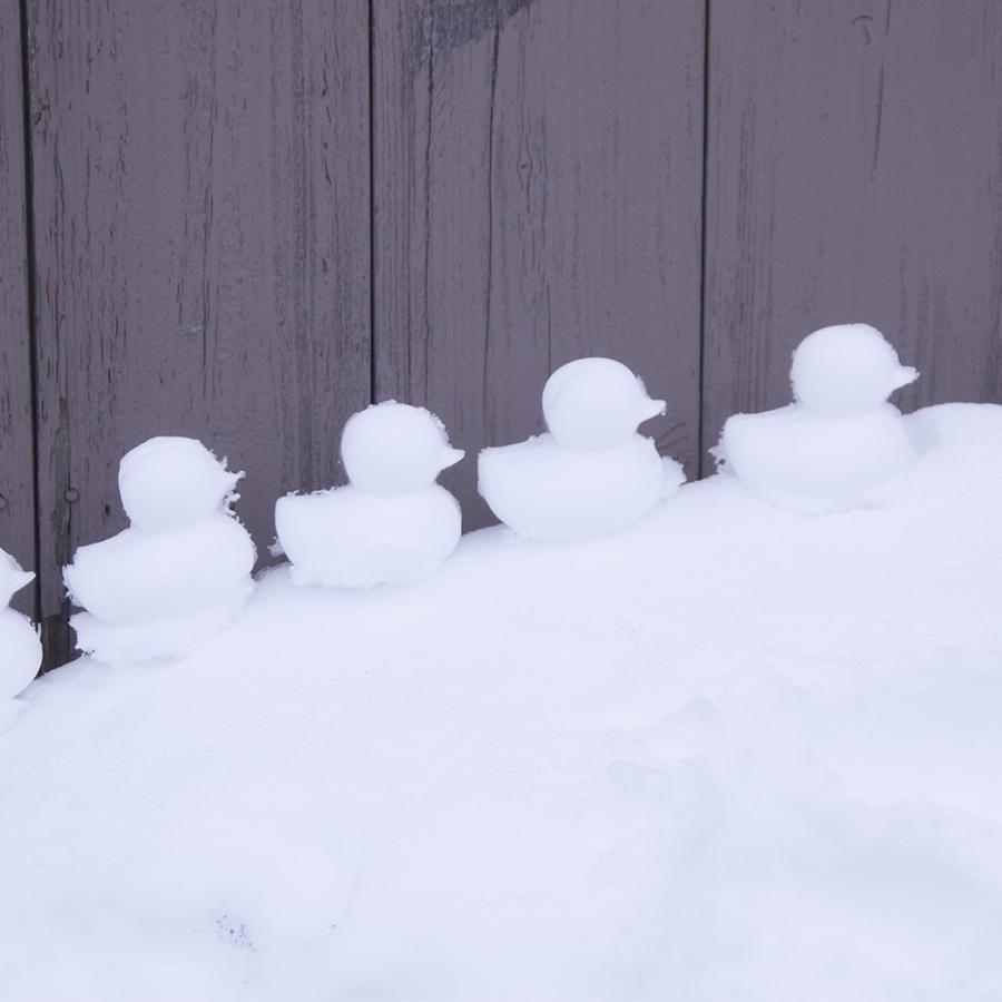 MAGNA(マグナ) スノーボールメーカー あひる製造機 雪玉製造機 あひる型 レギュラーサイズ 2個セット 雪玉 雪遊び |  | 03