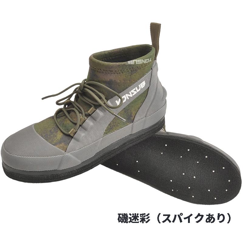 MAGNA(マグナ) ウェーディング シューズ フィッシング ブーツ フェルト 水抜き スパイク 磯靴/沢靴 滑り止め 磯釣り 渓流釣り 渓流 岩場 アウトドア ひも付き |  | 03