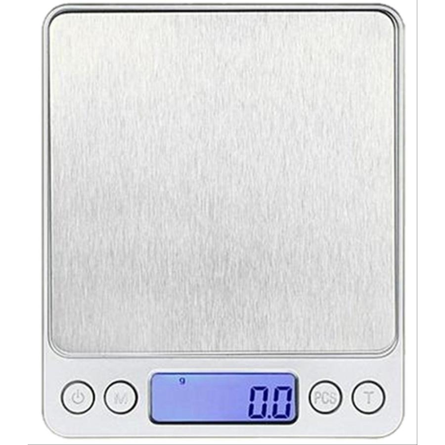 精密 小型 卓上 はかり 重量計 デジタル スケール 選べる 計量範囲 (0.1kg-3kg) 単4電池 2本付