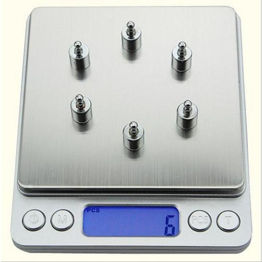 精密 小型 卓上 はかり 重量計 デジタル スケール 選べる 計量範囲 (0.1kg-3kg) 単4電池 2本付 |  | 03