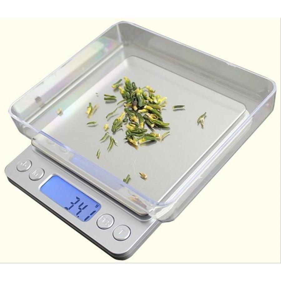 精密 小型 卓上 はかり 重量計 デジタル スケール 選べる 計量範囲 (0.1kg-3kg) 単4電池 2本付 |  | 04