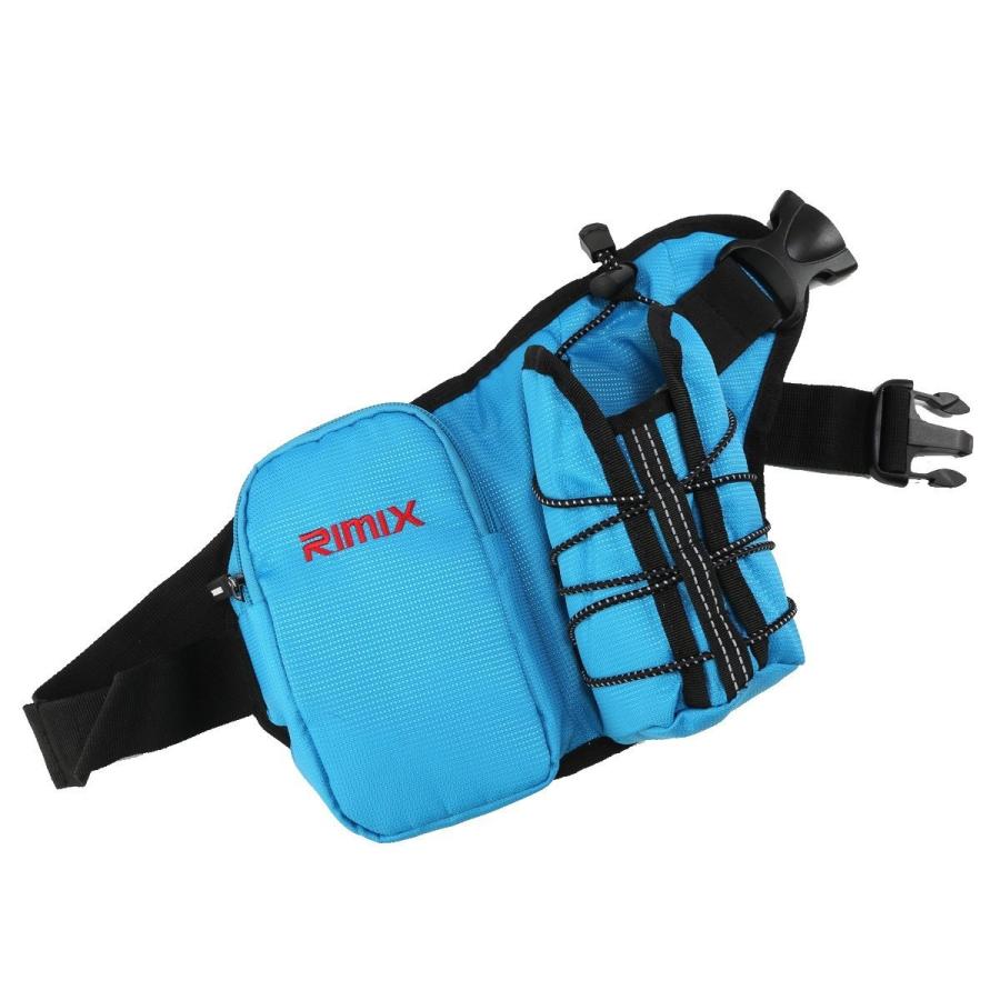 ボトルポーチ 軽量 135ｇ ウエストバッグ ボトルホルダー ランナーポーチ ブルー | 