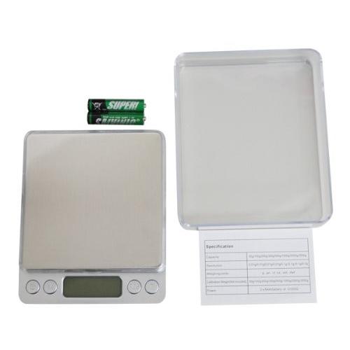 コンパクト 精密 電子 はかり デジタル スケール 0.1g〜3000g　単4電池 2本付 |  | 02