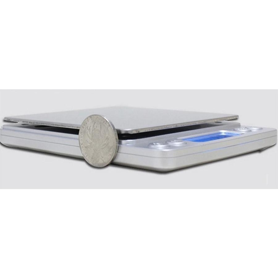 デジタル ジュエリー＆キッチン 精密スケール 500g/0.01g 風袋機能 異なるサイズのトレイ 2個付き |  | 04