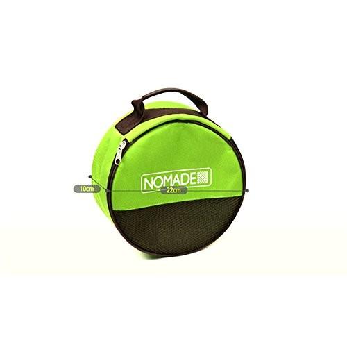 NOMADE ステンレス コンパクト収納 食器 6 種類 22点 セット キャンプ アウトドア カラビナ3個 ケース付き |  | 03