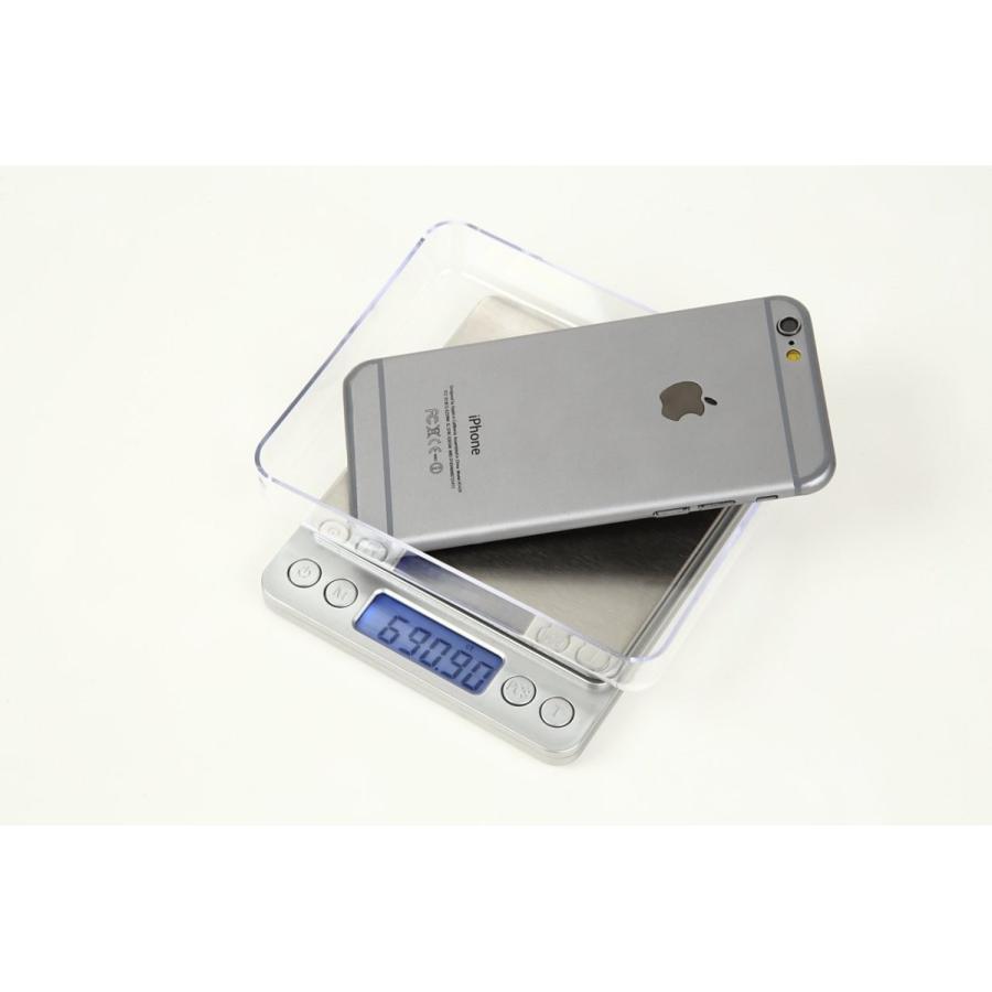 【0.01g単位・500gまで計量】精密デジタルスケール 薄型でコンパクト【パン・お菓子作りに！】 |  | 05