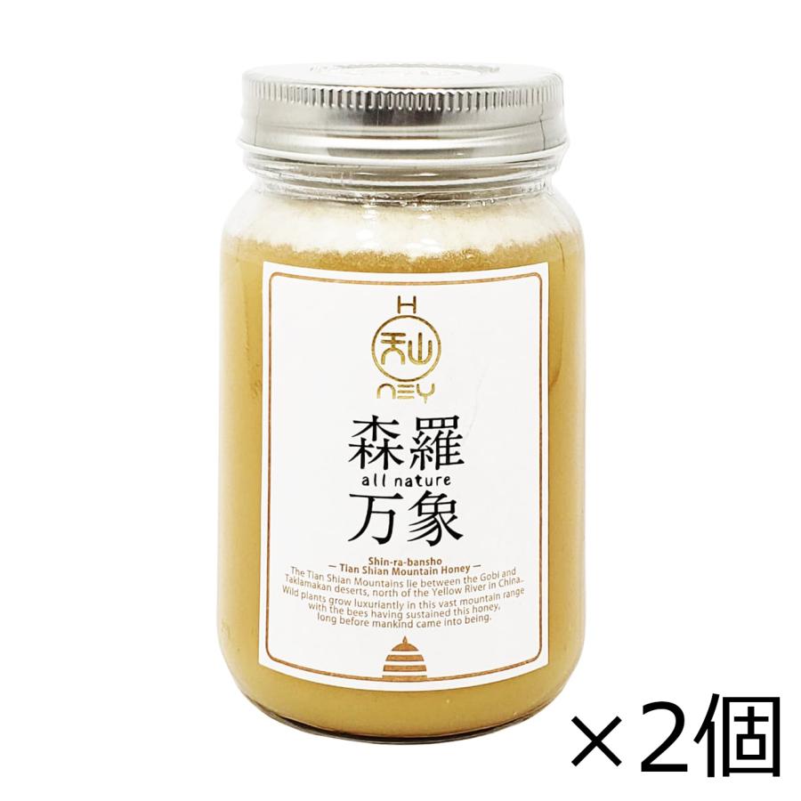 森羅万象天山蜂蜜 天山蜂蜜 大瓶 600g×2個セット 完熟生蜂蜜ン 生 
