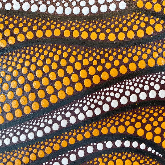 ドットアート バリ絵画 アートパネル モダン アート 北欧 ファブリック