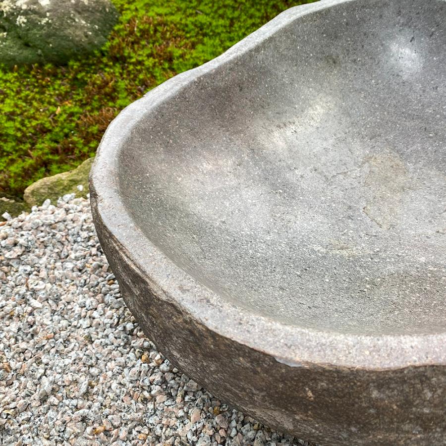 つくばい 手水鉢 石 睡蓮鉢 大型 おしゃれ 水鉢 メダカ鉢 水盤 庭