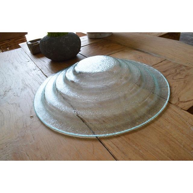 注目のブランド花器 ガラス 水盤 おしゃれ アジアン雑貨 バリ雑貨 睡蓮