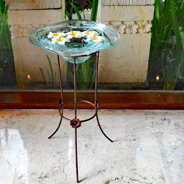 花器 ガラス 水盤 おしゃれ 睡蓮鉢 花瓶 ボウル バリ雑貨 アジアン雑貨 インテリア コッパー B Gr 12 Asian Interior Store 通販 Yahoo ショッピング