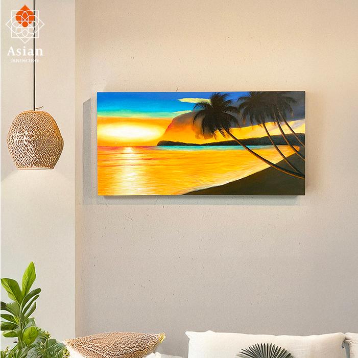 バリ 絵画 海の絵 海 インテリア 壁掛け おしゃれ 油絵 アート バリ 絵画 海の絵 海 インテリア 壁掛け おしゃれ 油絵 アート