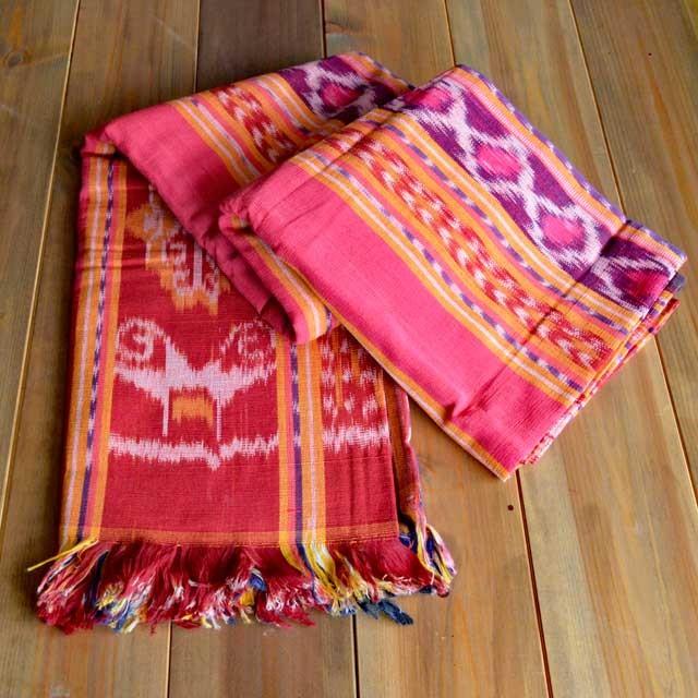 バリ アジアン雑貨 布 イカット マルチカバー クロス タペストリー