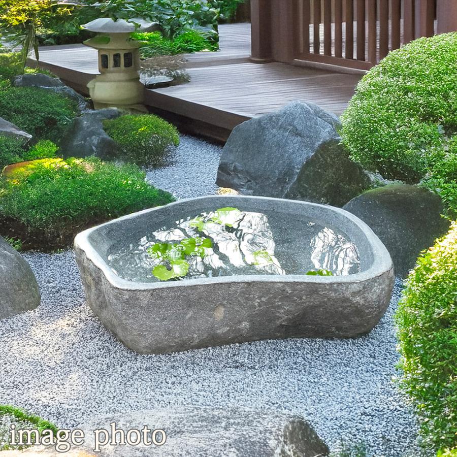 その他 ※説明文必読※ 植木鉢 水鉢 水受け 庭石 石材 ガーデニング 外構 OGS