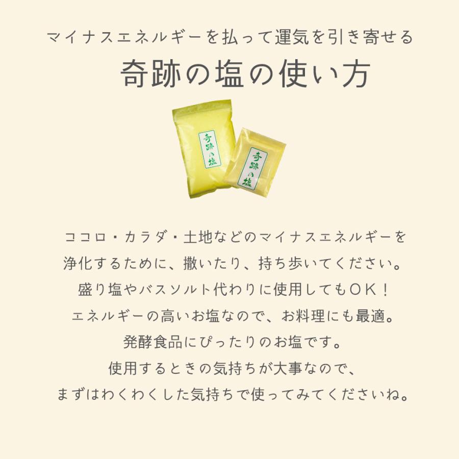奇跡の塩 ｜ 80g 天然塩 お清め 浄化 開運 : セレクトボックスby