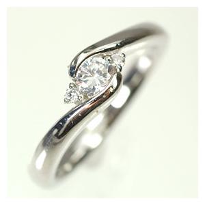 【婚約指輪特集】プラチナ・ダイヤモンド0.2ct（H・SI・GOOD・鑑定書付）　エンゲージリング（婚約指輪）(81312円)