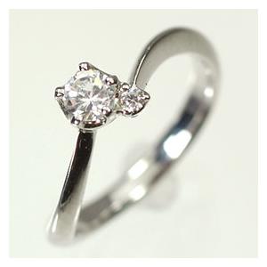 【婚約指輪特集】プラチナ・ダイヤモンド0.2ct（H・SI・GOOD・鑑定書付）　エンゲージリング（婚約指輪）