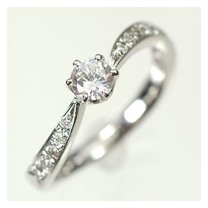 本日価格！！ 【婚約指輪特集】プラチナ・ダイヤモンド0.2ct（H・SI・GOOD・鑑定書付）　エンゲージリング（婚約指輪） 【TMF2921947277】(103488円)