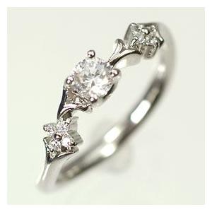 【婚約指輪特集】プラチナ・ダイヤモンド0.2ct（H・SI・GOOD・鑑定書付）　エンゲージリング（婚約指輪）