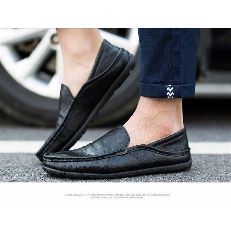 男の子向けプレゼント集結 シューズ スリッポン メンズ靴 Pu革靴 ビジネスシューズ プレーントゥ メンズ 歩きやすい革靴 紳士靴 フォーマルシューズ スリッポン メンズ靴 Pu革靴 Ism Com Ge