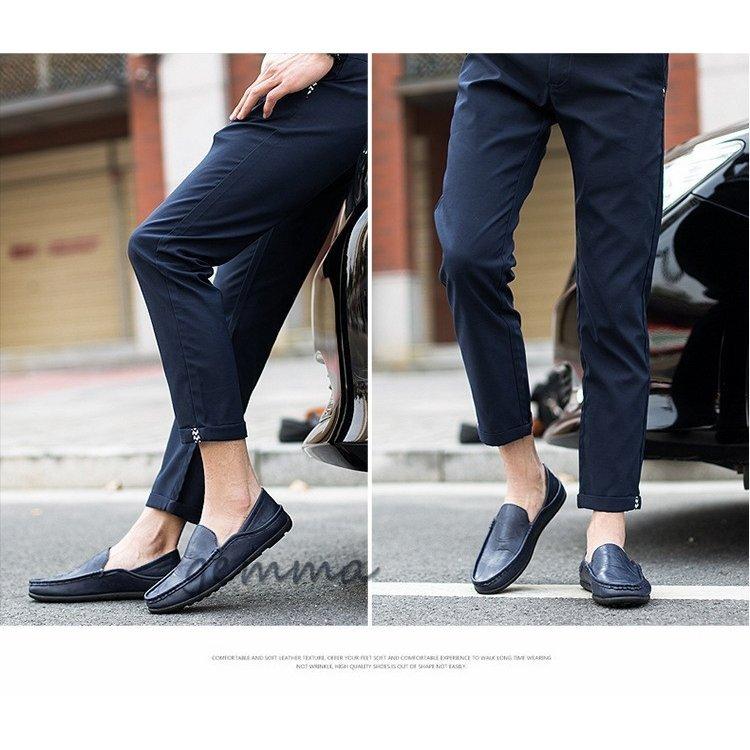 男の子向けプレゼント集結 シューズ スリッポン メンズ靴 Pu革靴 ビジネスシューズ プレーントゥ メンズ 歩きやすい革靴 紳士靴 フォーマルシューズ スリッポン メンズ靴 Pu革靴 Ism Com Ge