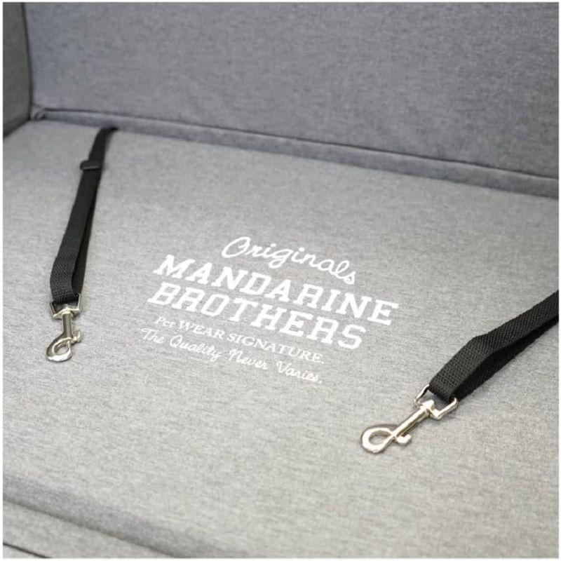 MANDARINE BROTHERS マンダリンブラザーズ ドライビングクッション ワイド ブラック ブラック BROTHERS マンダリンブラザーズ ドライビングクッション ワイド
