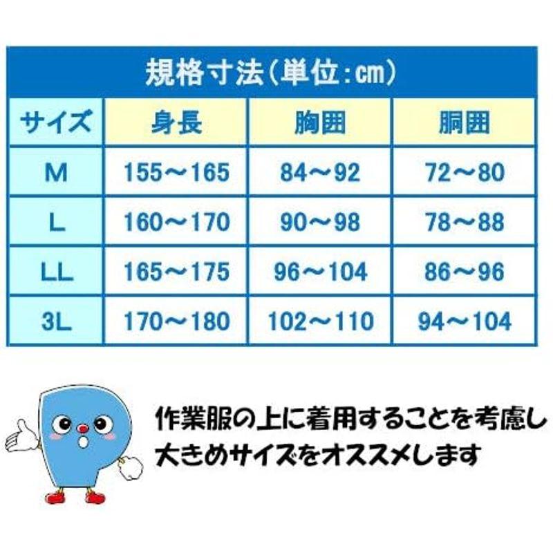 PC100　不織布ツナギ服　Lサイズ　50着セット