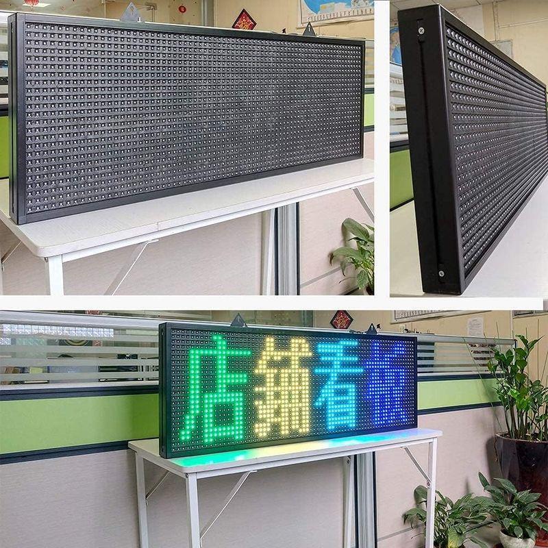 CHENGXIANGUANGDIAN　CX　高輝度　電光看板　LED看板　電光掲示板　動いて光る　LED　7色　LED　多機能　用　屋外　メ
