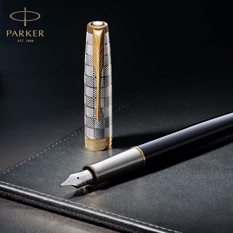 PARKER パーカー公式 ソネット プレミアム 万年筆 M 中字 高級