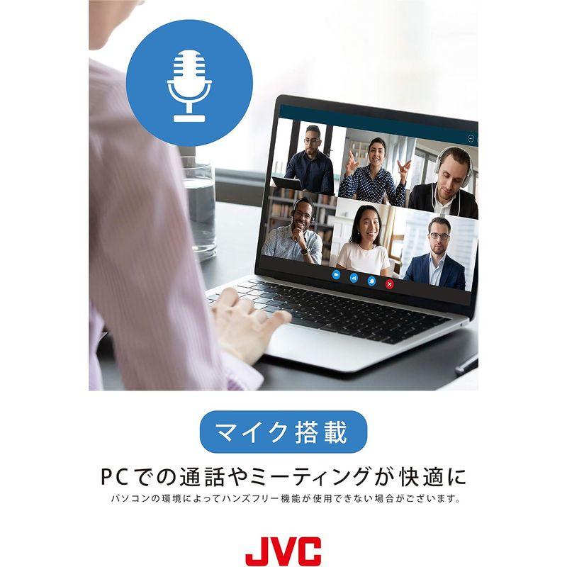 JVC NAGARAKU SP-A10BT-W ウェアラブルネックスピーカー ワイヤレス Bluetooth 約20時間連続再生 本体約88 6