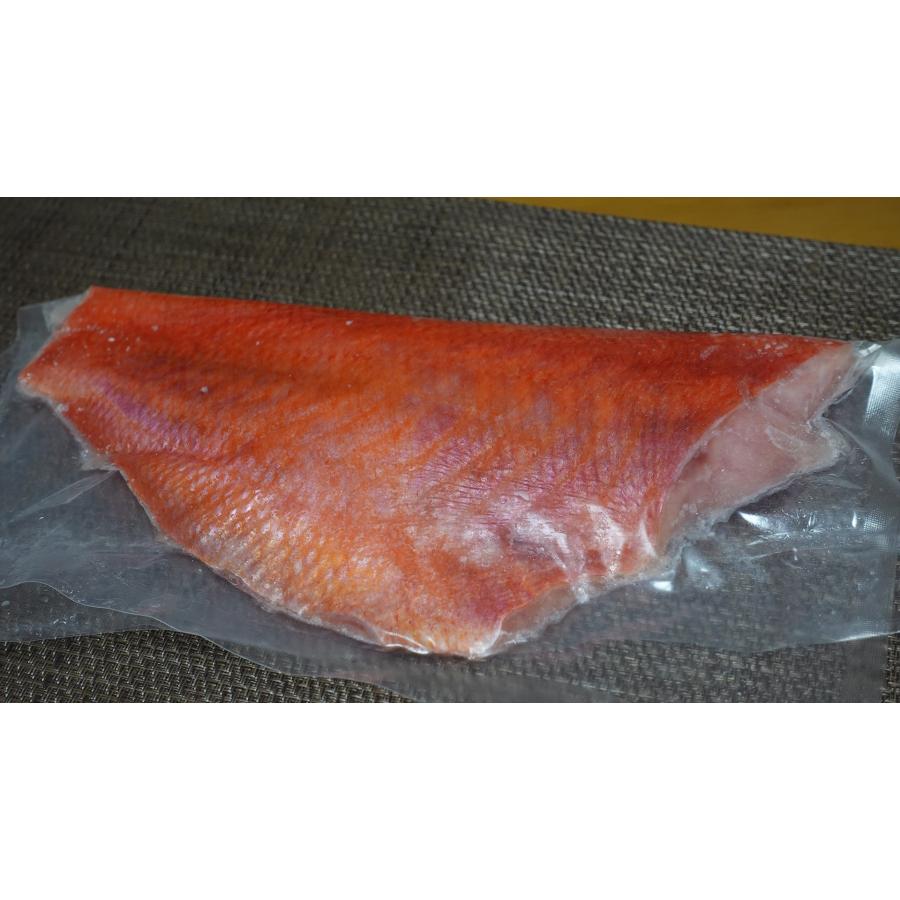 金目鯛刺身用フィーレ(腹骨処理済み)　冷凍　300-500ｇ/枚　※不定貫販売 | 