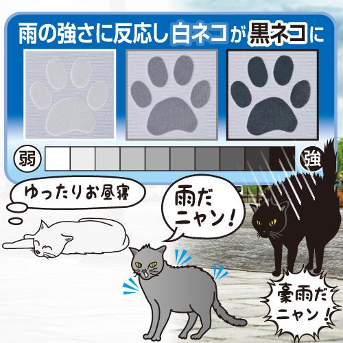 黒ネコのお散歩傘 長傘 手開き 日傘/晴雨兼用 ホワイト 8本骨 58cm ねこ 猫 可愛い おしゃれ 大きい 軽量 爆買 |  | 03