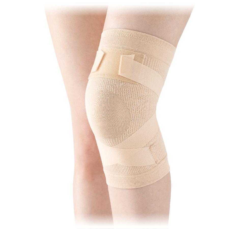 膝サポーター 高齢者 薄手 ひざ 関節 ズレにくい 滑り止め 日本製 膝