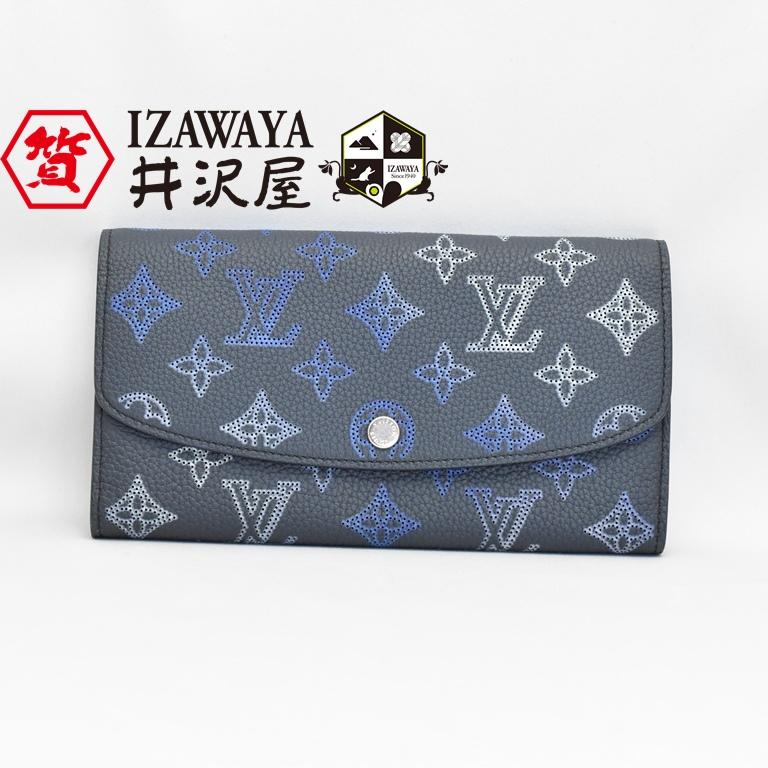 LOUIS VUITTON ルイヴィトン マヒナ ポルトフォイユ イリス M81177  