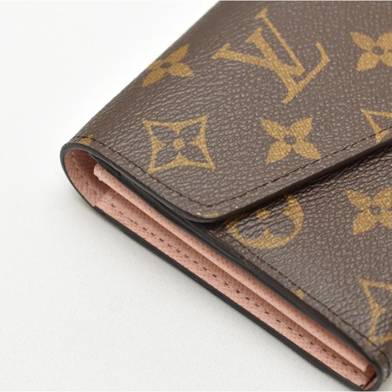 最高級美品】ルイヴィトン モノグラム ポルトフォイユ サラ ローズバレ