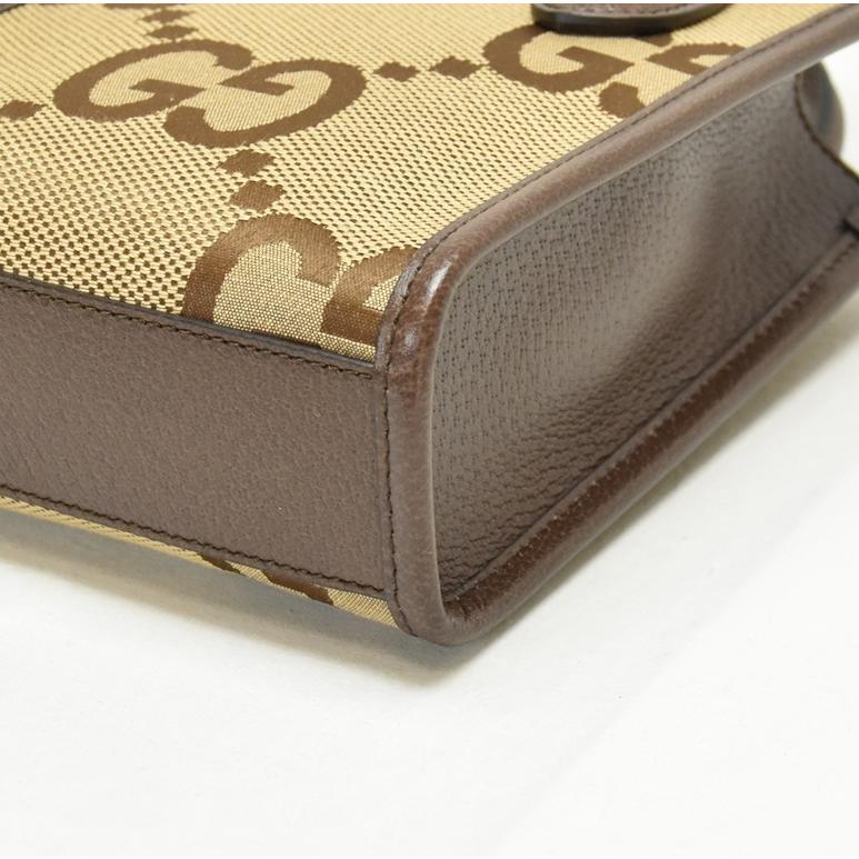 GGキャンバス GUCCI グッチ ジャンボGG ミニトートバッグ 699406 GGキャンバス GUCCI グッチ ジャンボGG ミニトートバッグ 699406