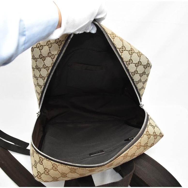 GGキャンバス GUCCI グッチ スクエア リュックサック 630914