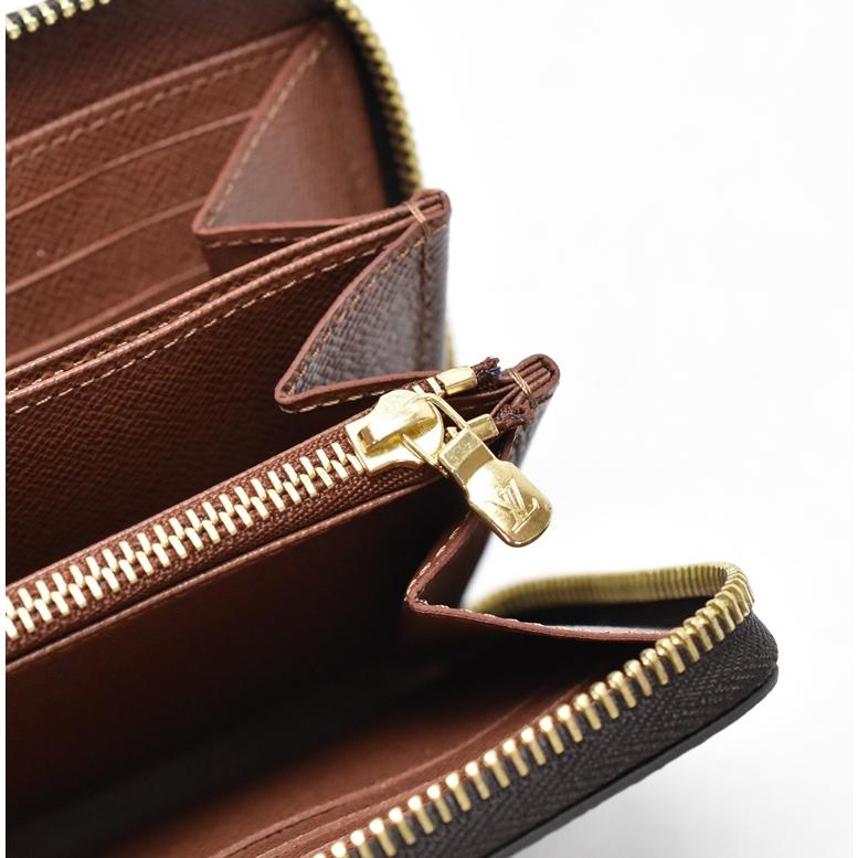 極美品 ルイヴィトン ジッピーウォレット モノグラム ブラウン M42616 未使用級 ルイヴィトン ジッピーウォレット モノグラム ブラウン