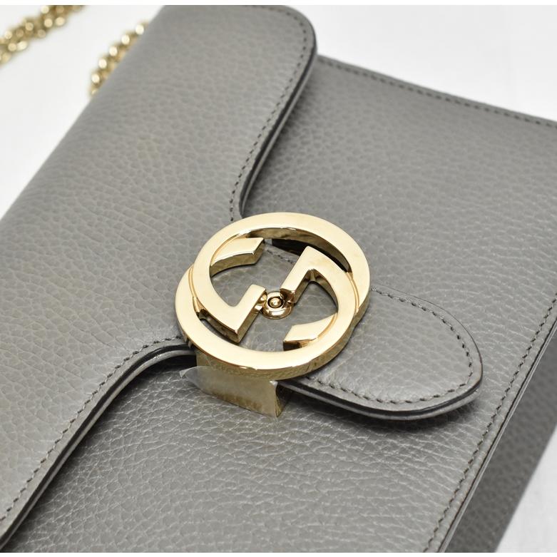 GUCCI（グッチ） インターロッキングG チェーンショルダー・バッグ