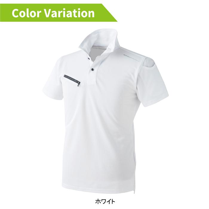 イーブンリバー EVENRIVER 作業服 インナー NX416 ドライシールポロシャツ（半袖） S-4L  春夏秋冬 作業着 おしゃれ | EVENRIVER | 07